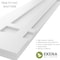 Ekena Millwork True Fit PVC San Juan Capistrano Mission Style Fixed Mount Shutters, Shadow Mountain, 18W x 62H, PR TFP001SJ18X062SM - alternate 8